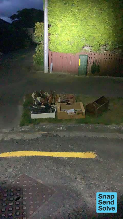 Dumped Rubbish, a report photo