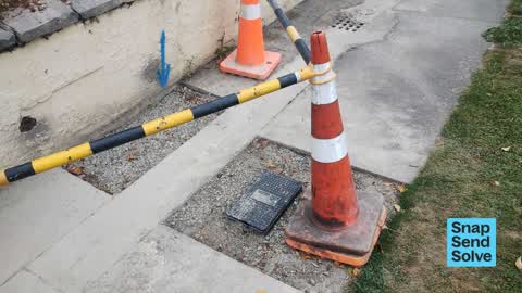 Pavement - Damaged, a report photo