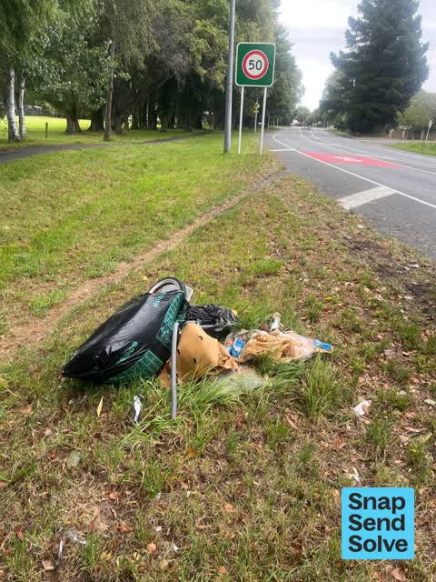 Dumped Rubbish — a report photo