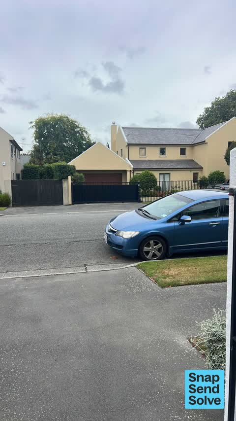 Hazard, vehicle, a report photo
