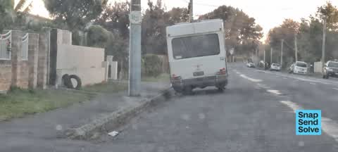 Dumped Rubbish, a report photo