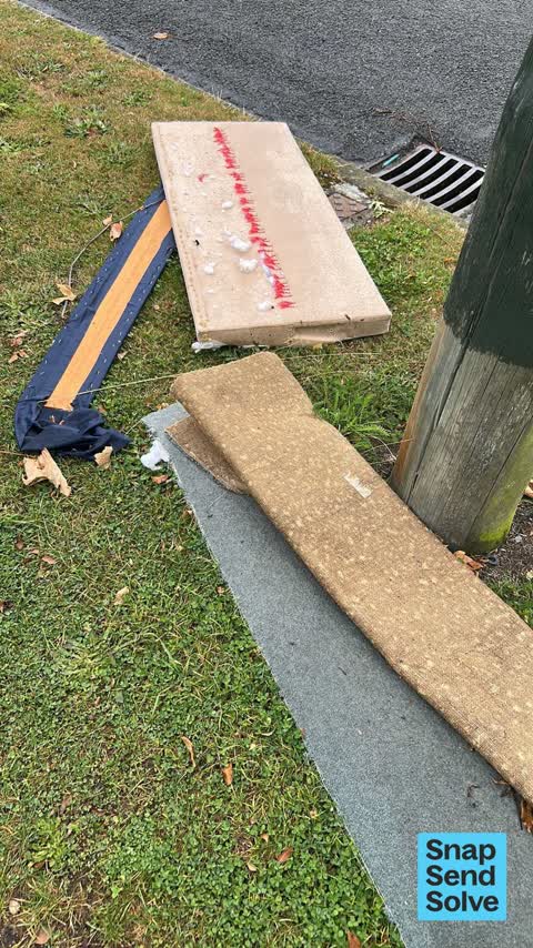 Dumped Rubbish — a report photo
