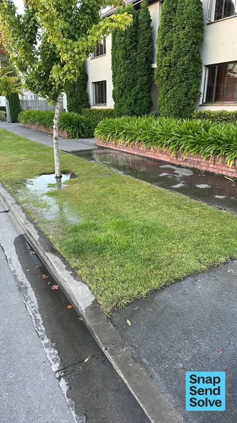 Water Leak — a report photo