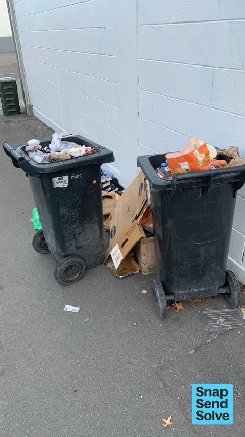 Dumped Rubbish, a report photo