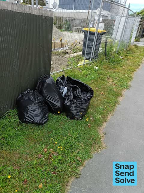 Dumped Rubbish, a report photo