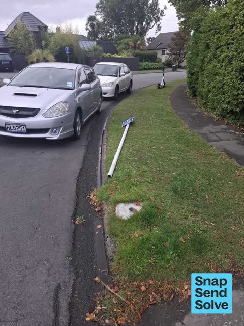 Road Signage — a report photo
