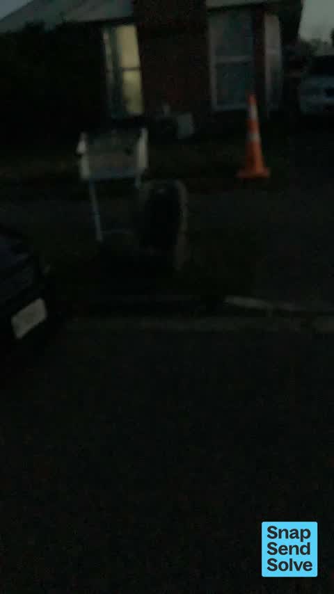 Dumped Rubbish, a report photo