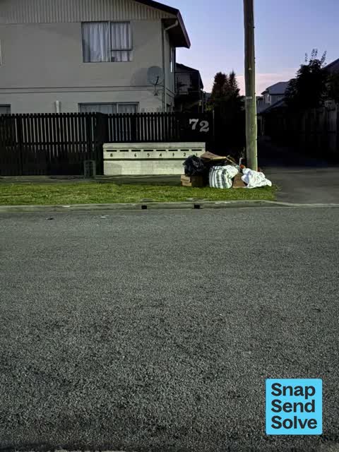 Dumped Rubbish, a report photo