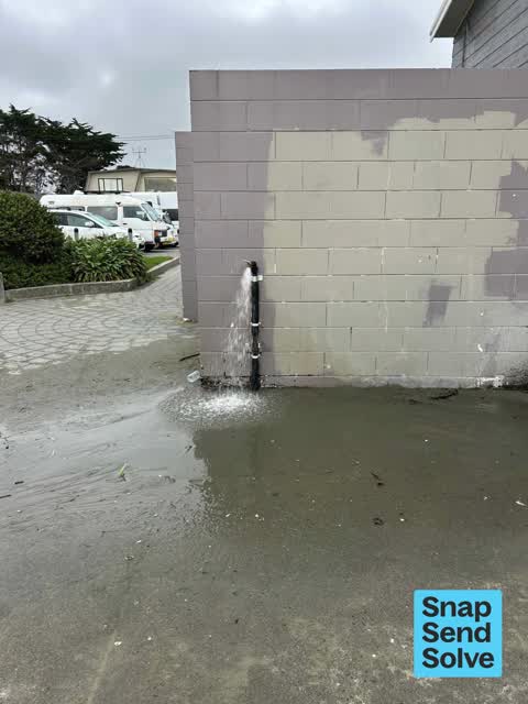 Water Leak — a report photo