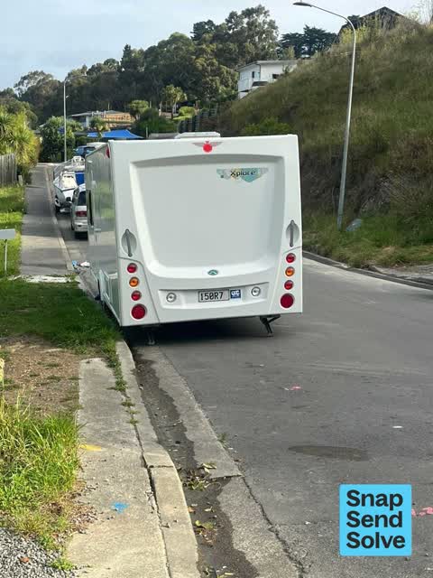 Hazard, vehicle, a report photo