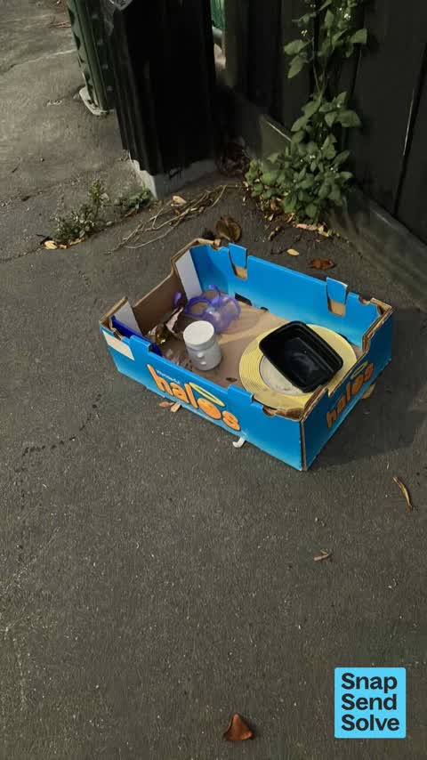 Dumped Rubbish — a report photo