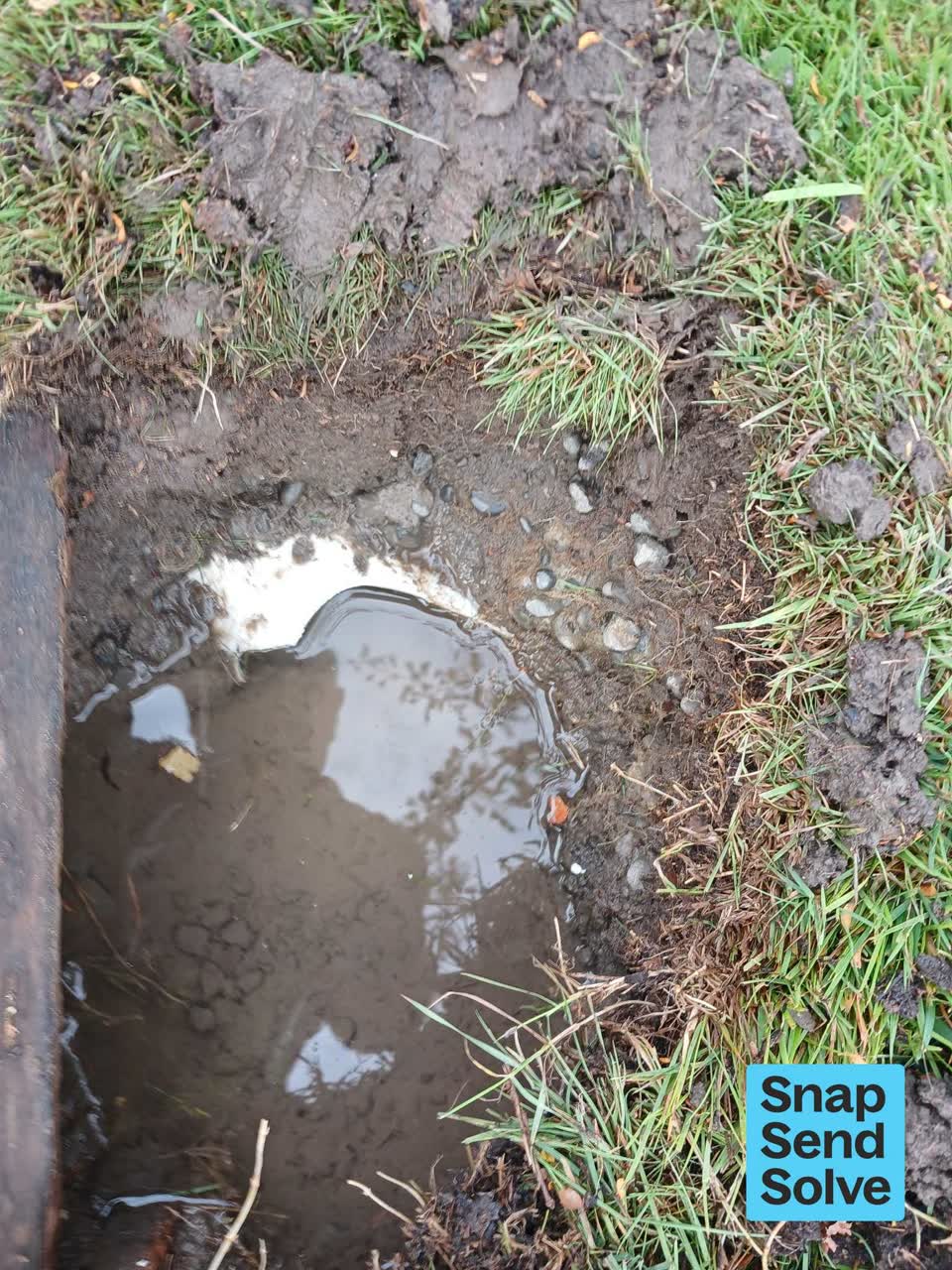 The photograph attached to this water general report