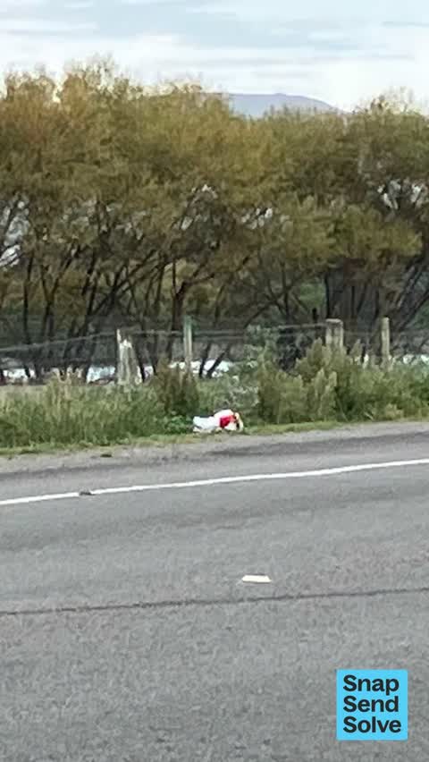 Dumped Rubbish, a report photo