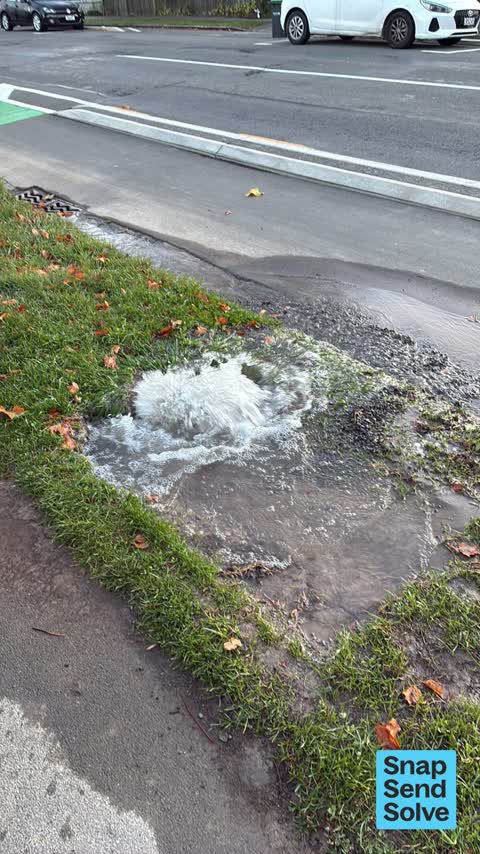 Water Leak — a report photo