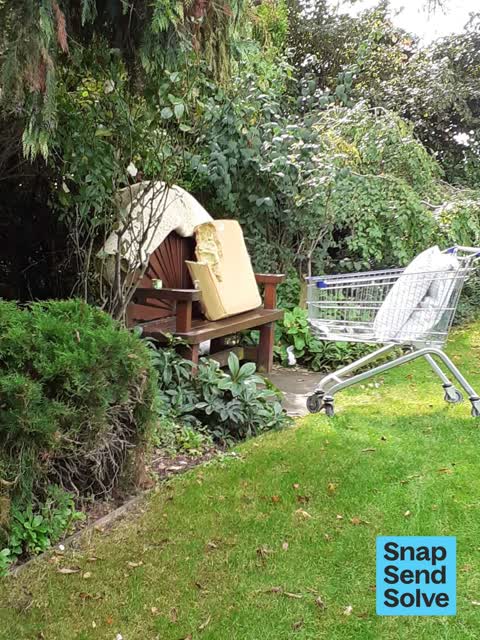 Dumped Rubbish — a report photo