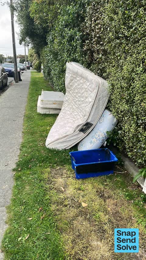 Dumped Rubbish — a report photo