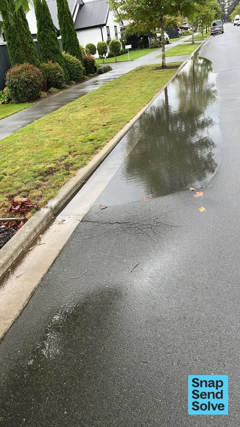 Street Gutters / Storm Water, a report photo