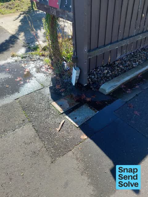 Water Leak, a report photo