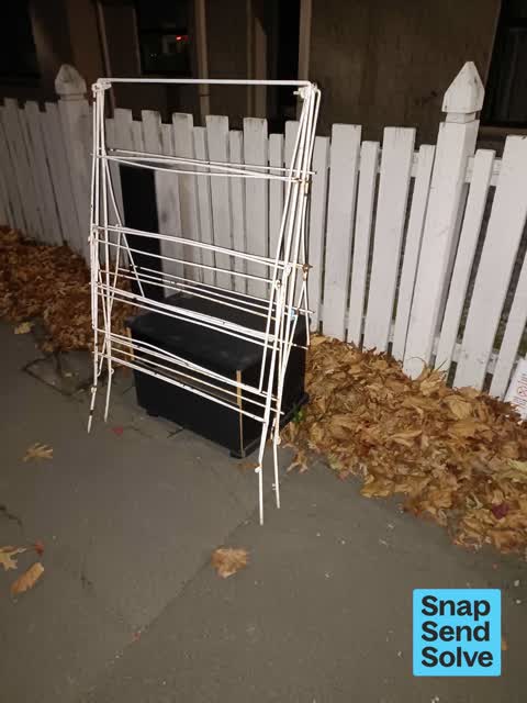 Dumped Rubbish, a report photo