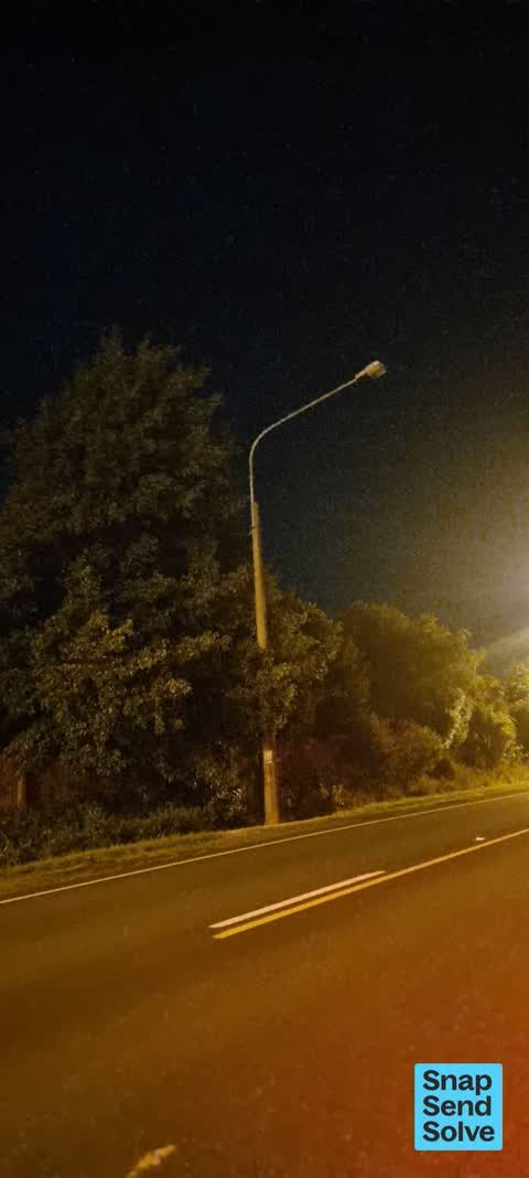 Street Light Outage, a report photo