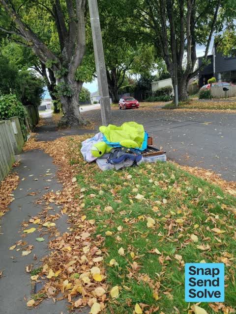 Dumped Rubbish, a report photo