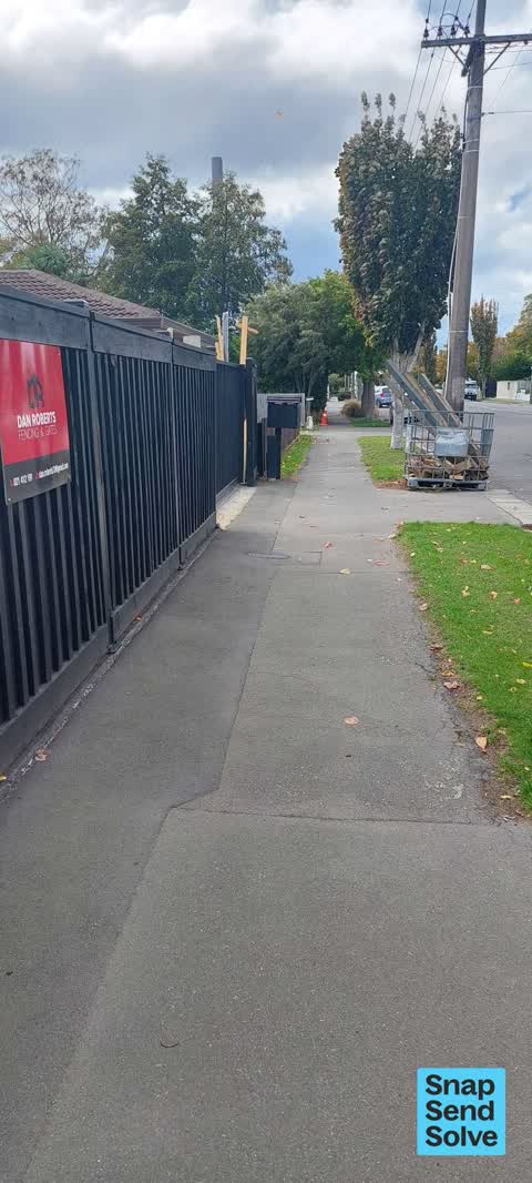 Dumped Rubbish, a report photo
