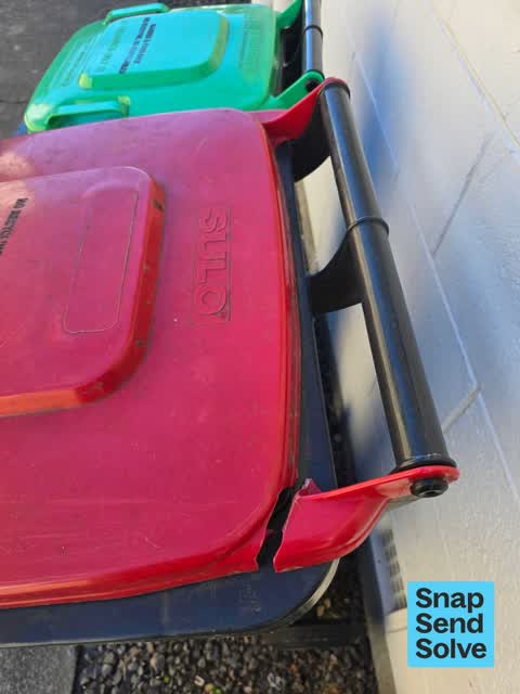 Rubbish and Bins - General, a report photo