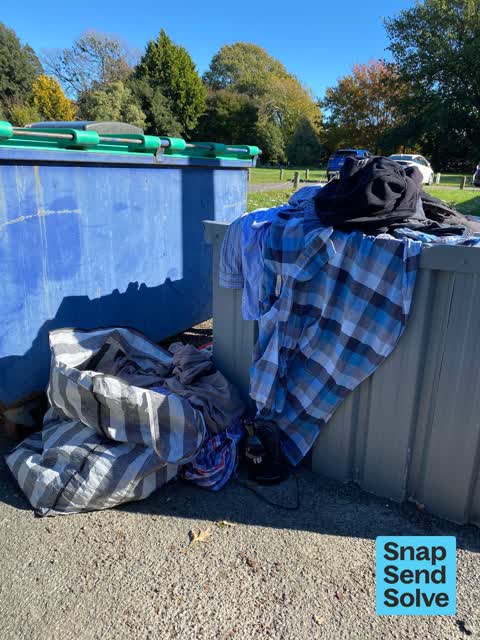 Dumped Rubbish — a report photo