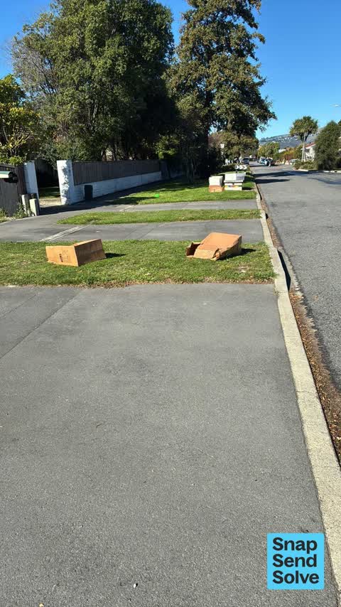 Dumped Rubbish, a report photo