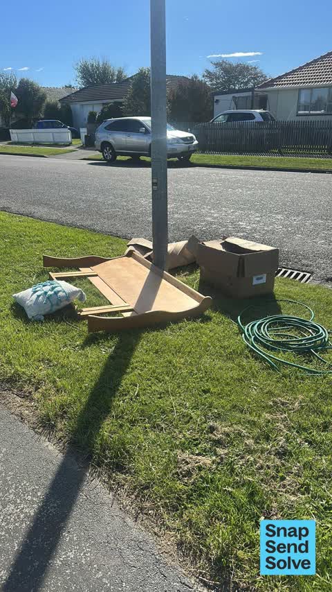 Dumped Rubbish — a report photo