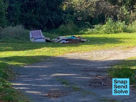 Dumped Rubbish, a report photo