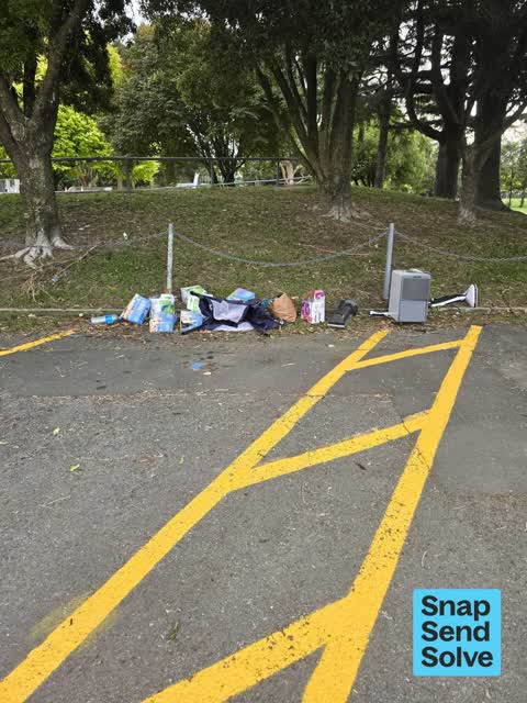 Dumped Rubbish — a report photo