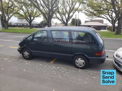 Hazard, vehicle, a report photo