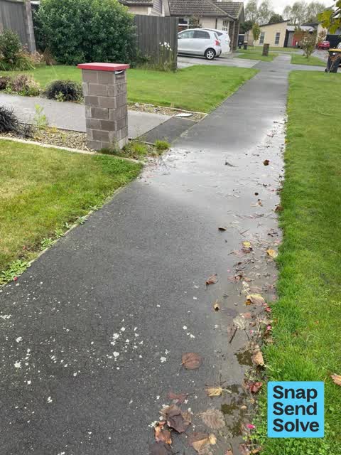 Water Leak, a report photo