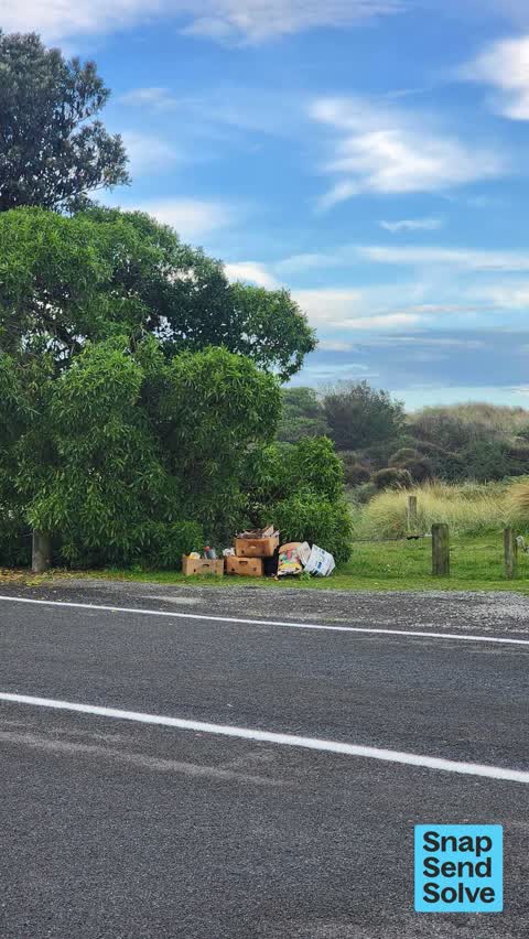 Dumped Rubbish, a report photo