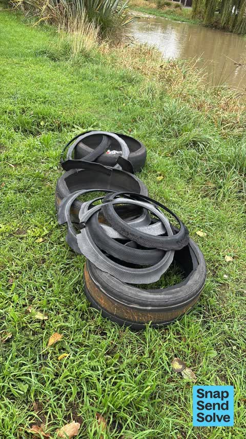 Dumped Rubbish, a report photo