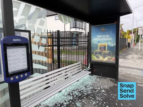 Bus Shelter Issue — a report photo