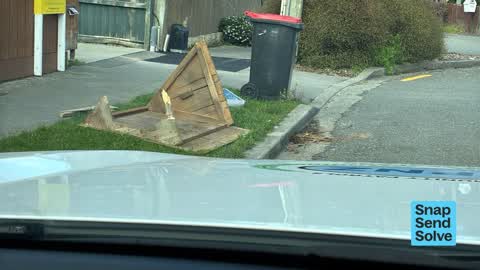 Dumped Rubbish — a report photo