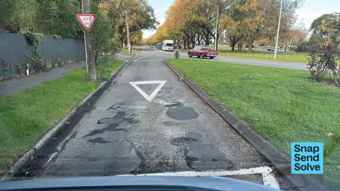 Damaged Road, a report photo
