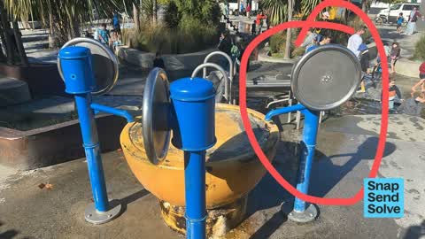 Playground Equipment, a report photo