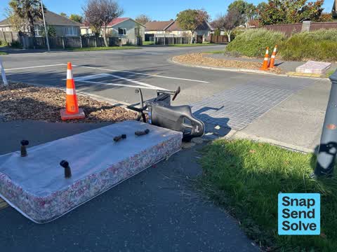 Dumped Rubbish, a report photo