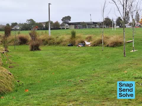 Dumped Rubbish, a report photo