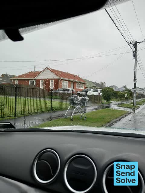 Dumped Rubbish, a report photo