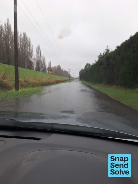 Flooding, a report photo