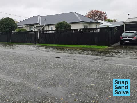 Flooding, a report photo