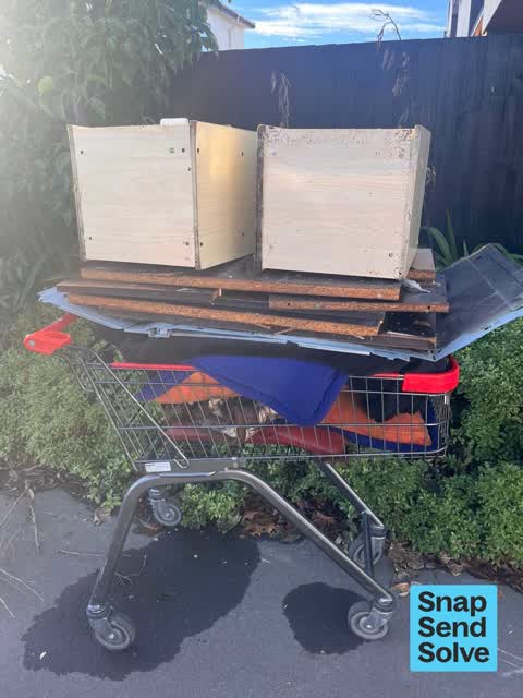 Dumped Rubbish, a report photo