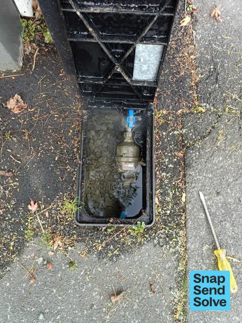 Water Leak, a report photo