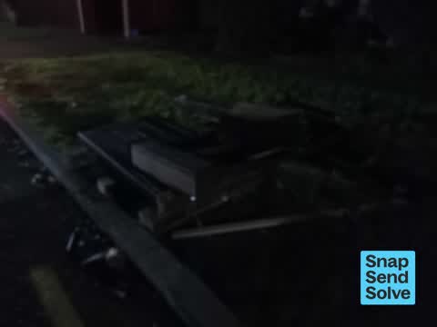 Dumped Rubbish, a report photo