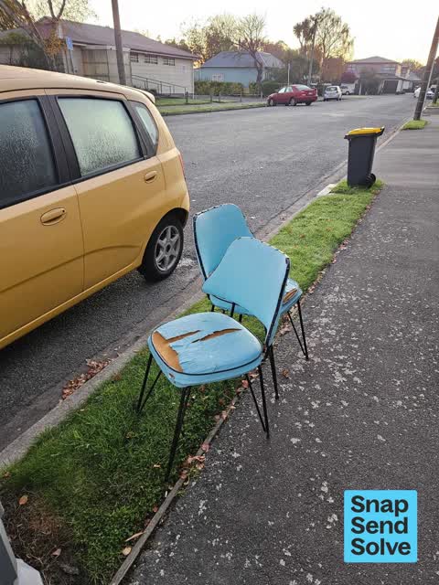 Dumped Rubbish, a report photo