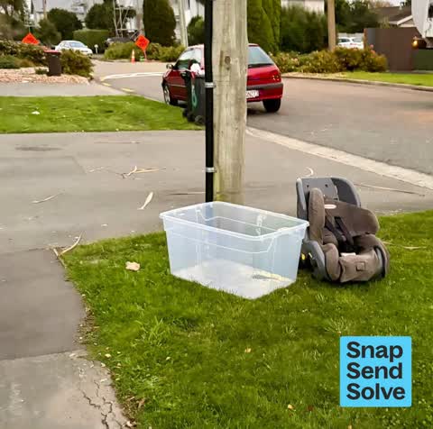 Dumped Rubbish — a report photo